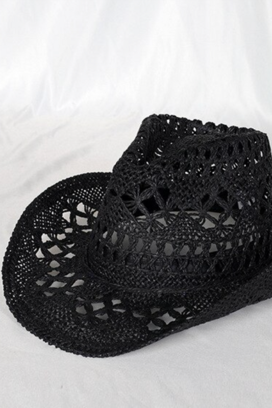 LEXLEY COWBOY HAT BLACK - IN STOCK