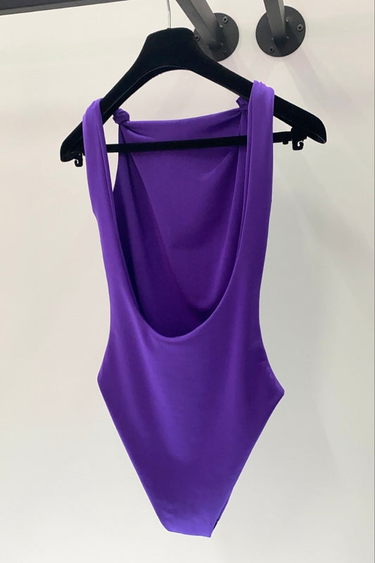 MARLEY LOW BACK KNOT DETAIL SWIMSUIT