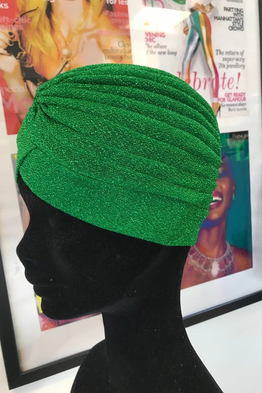 MIA • TURBAN • EMERALD GREEN