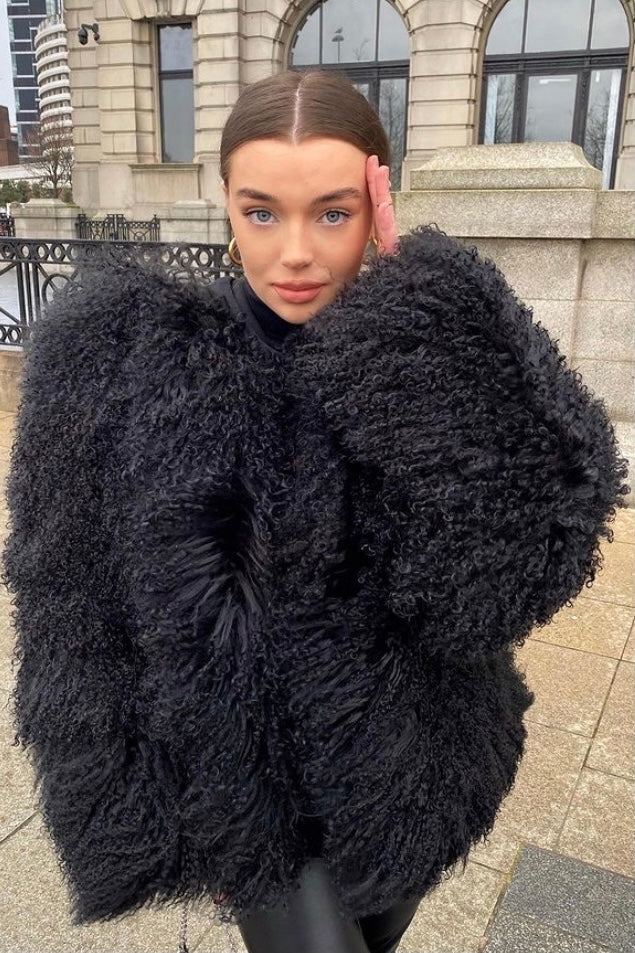 SELENE MONGOLIAN FUR JACKET