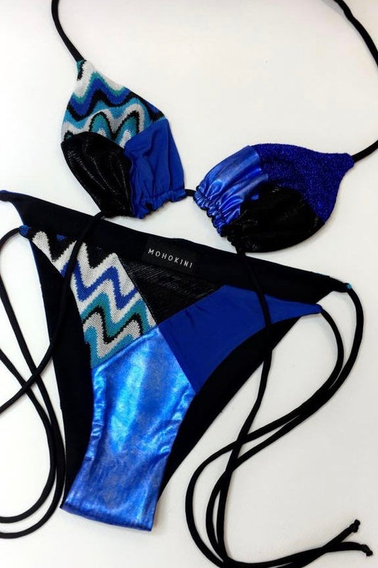 LIMITED EDITION FLORA BIKINI - BLUE