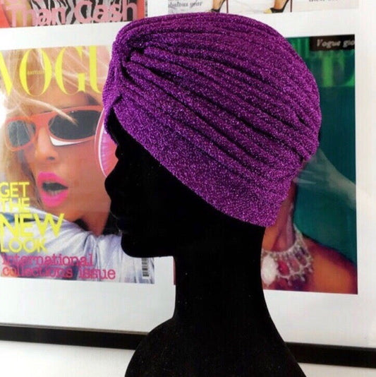 MIA • TURBAN • PURPLE