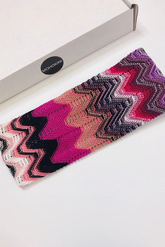 SAHARA HEADBAND HOT PINK