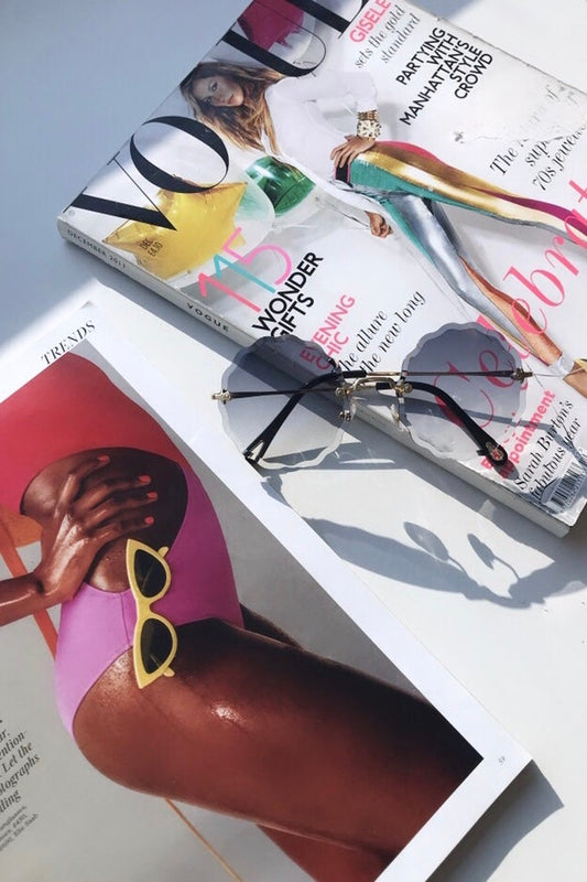 PEONY TINTED LENS SUNGLASSES