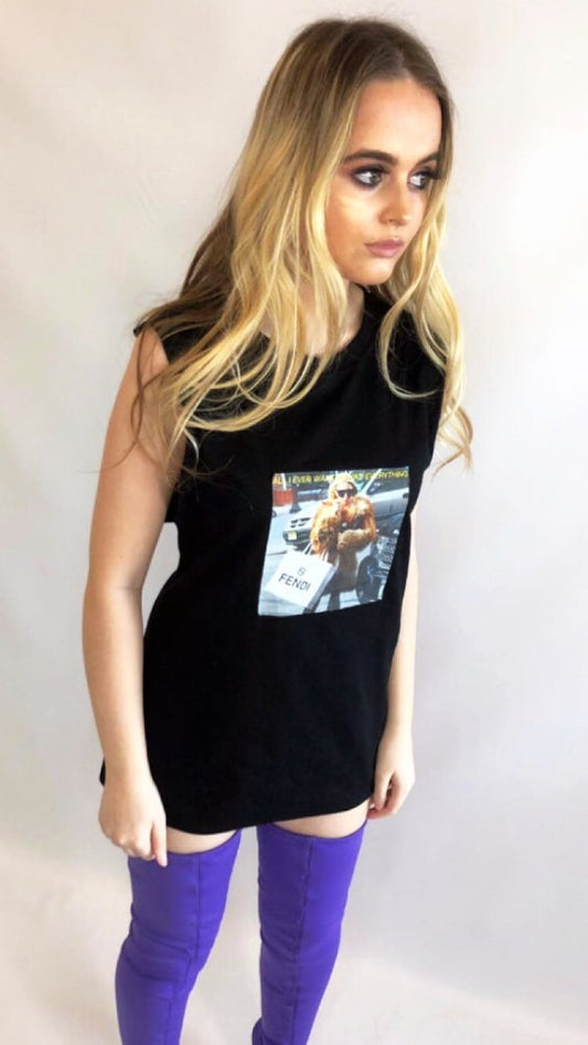 TEE ALL I EVER WANTED WAS EVERYTHING • TEE • BLACK