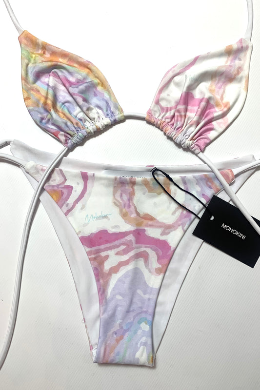 FLORA TRIANGLE BIKINI - MARBELLA PASTEL