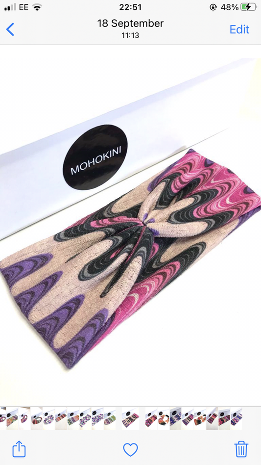 MARY-KATE • HEADBAND • BERRY WAVE
