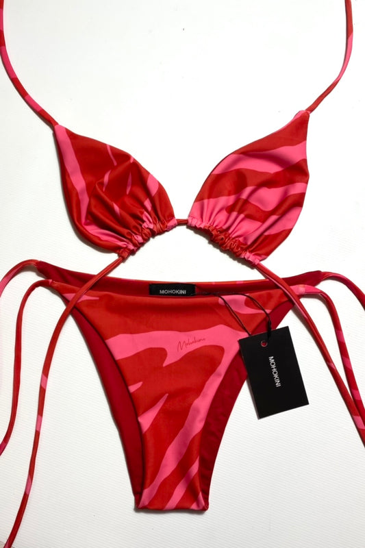 FLORA PINK RED ZEBRA
