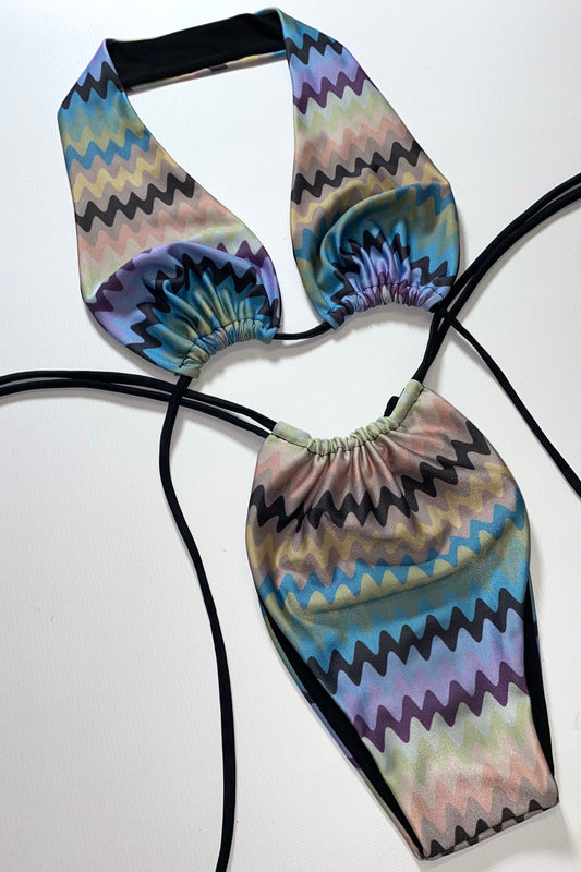 SOFIA X LILY TWO WAY BIKINI - SANTORINI