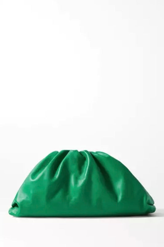 VIVIAN VEGAN LEATHER POUCH BAG